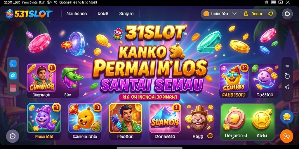 Tampilan menarik dari gameplay 531SLOT yang seru.