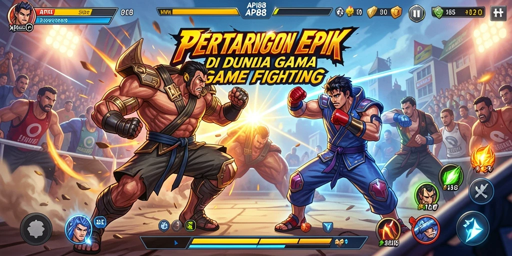 Tampilan menarik dari gameplay API88 dengan pertarungan yang dinamis.