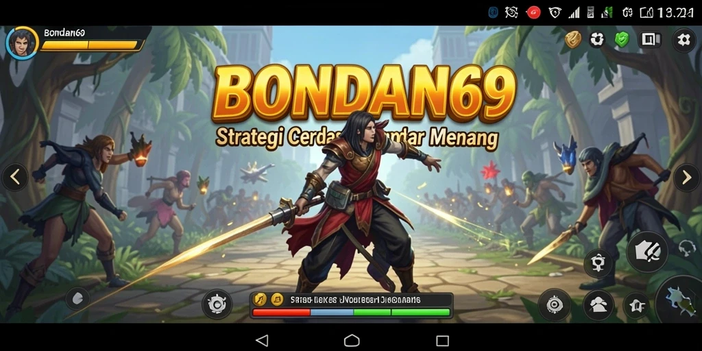 Tampilan gameplay BONDAN69 yang mendebarkan dan strategis.