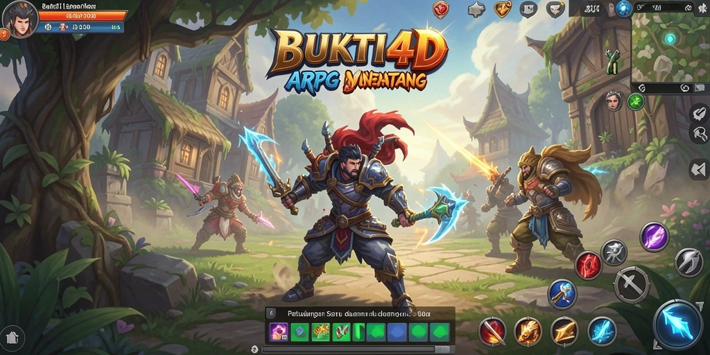 Tangkapan layar BUKTI4D menunjukkan aksi petualangan yang seru dan mendebarkan.