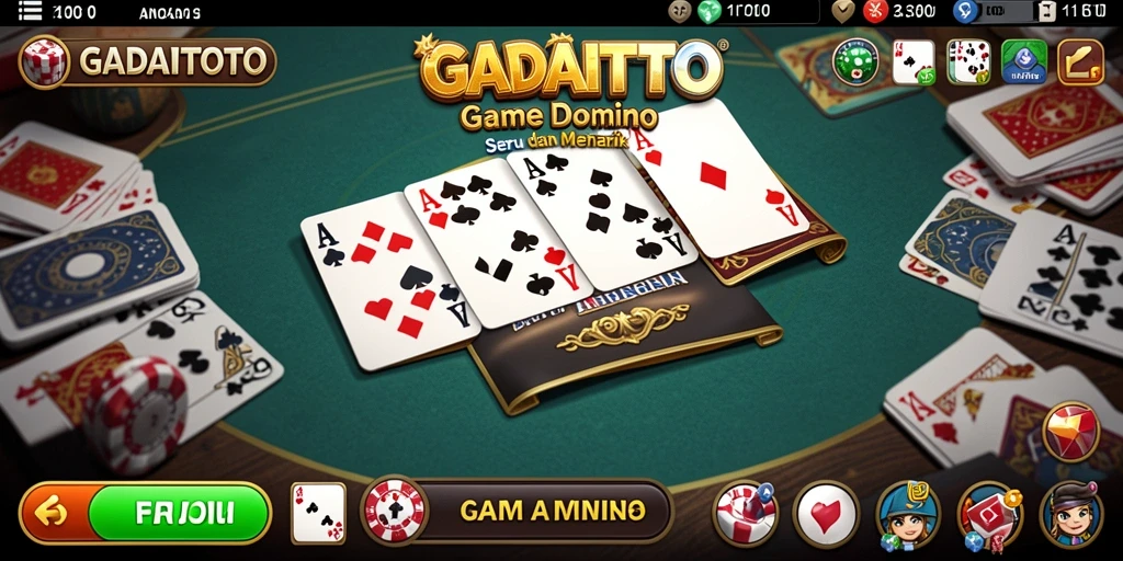Tampilan menarik dari gameplay GADAITOTO yang seru