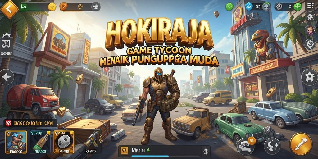 Tampilan gameplay HOKIRAJA yang seru dan interaktif.