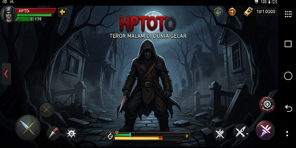 Gameplay HPTOTO menghadirkan suasana horor yang sangat intens.
