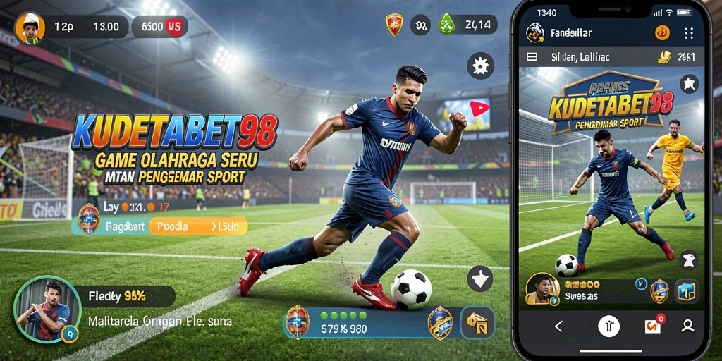 Tampilan gameplay menarik dari KUDETABET98 yang menunjukkan aksi olahraga.