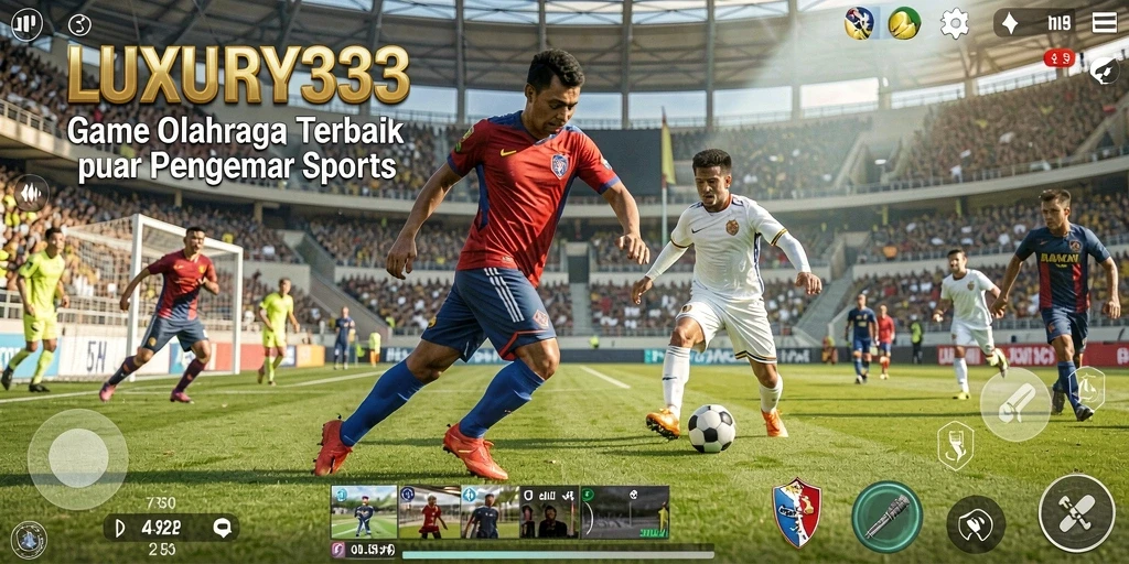 Tampilan gameplay <strong>LUXURY333</strong> yang seru dengan aksi olahraga yang mendebarkan.