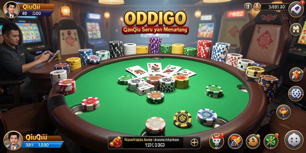 Tampilan gameplay ODDIGO yang seru dan menantang.