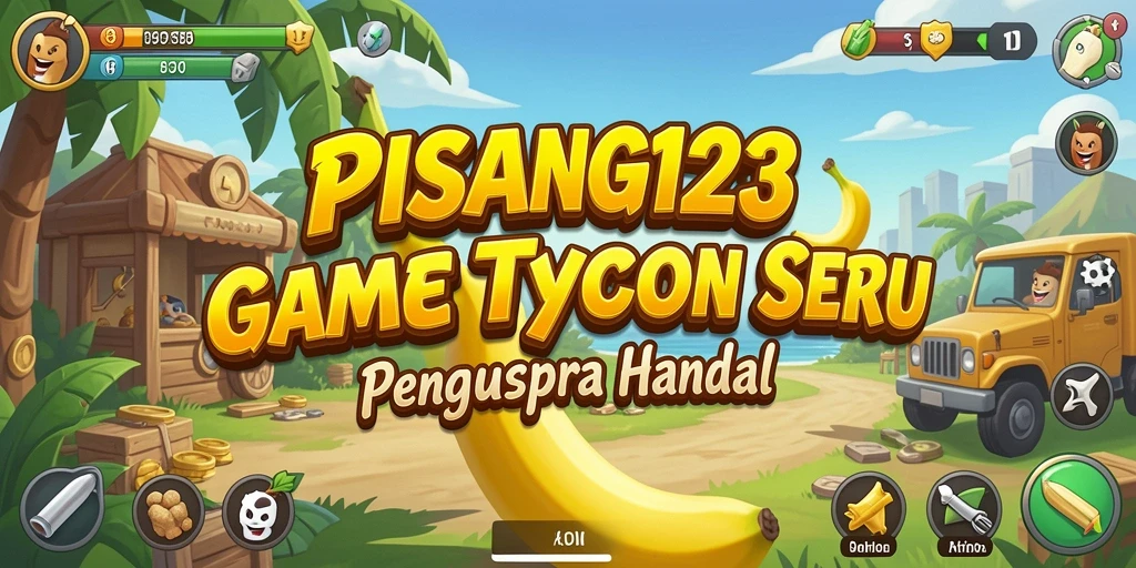 Tampilan permainan PISANG123 menampilkan aksi manajemen Tycoon yang seru.