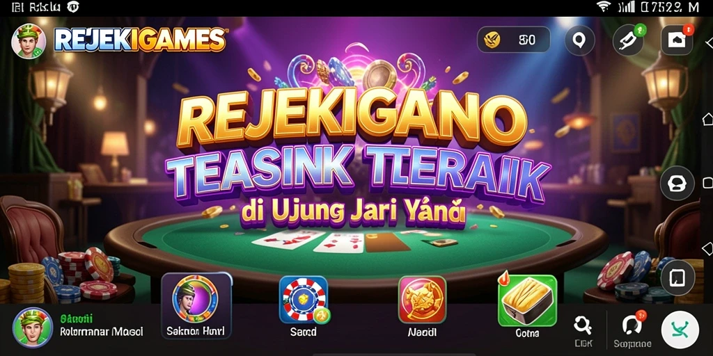 Screenshot gameplay menunjukkan keseruan permainan Kasino di REJEKIGAMES.
