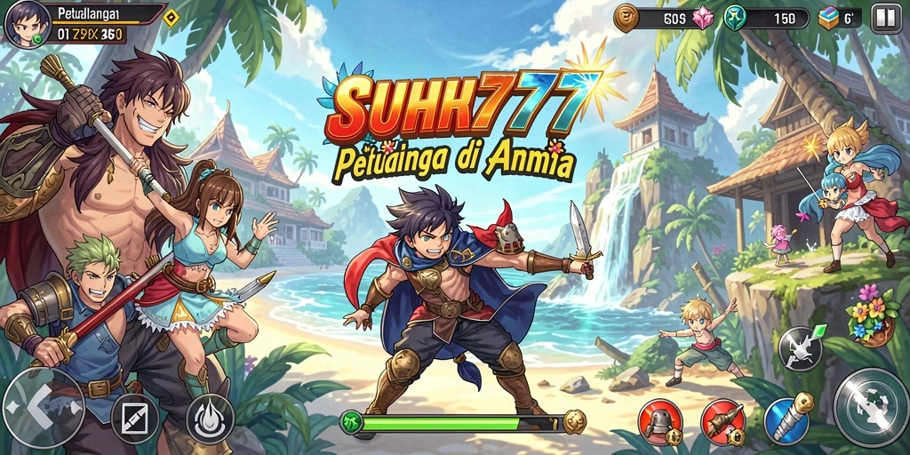 Screenshot gameplay SUHU777 yang penuh aksi dan animasi menarik.