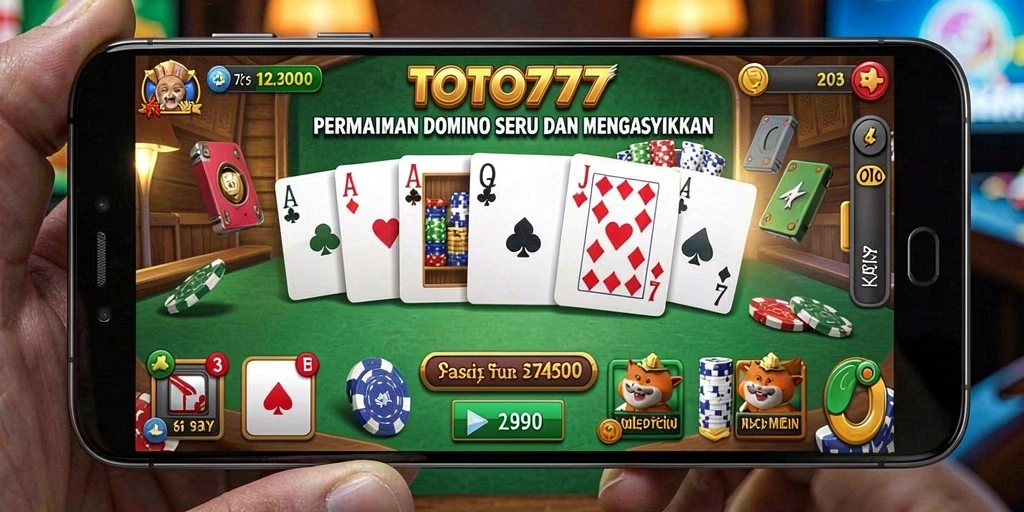 Shooting gameplay seru dalam permainan Domino TOTO777.